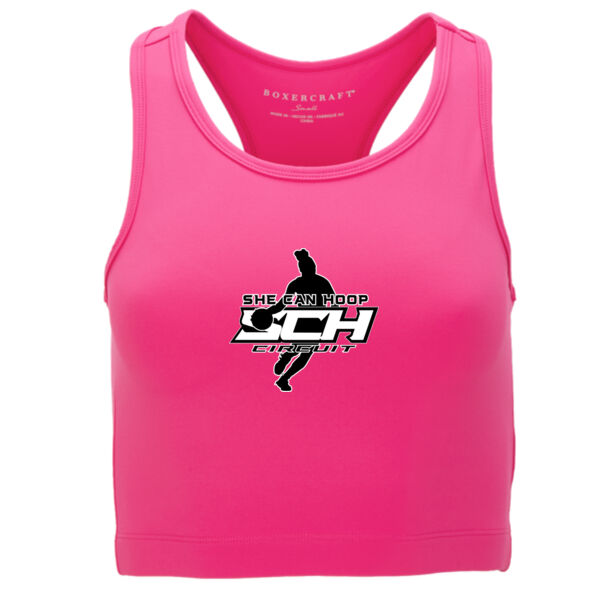 She Can Hoop Circuit - Women's Zen Sport Tank Top Thumbnail